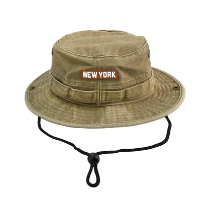 New York patch safari hat additional product image 3