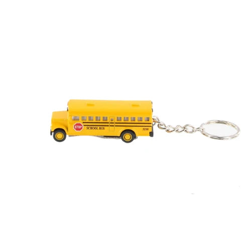 Die-cast metal school bus keychain additional product image 2